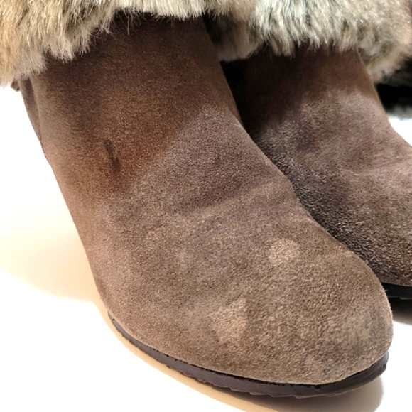 Chinese Laundry Faux Fur Boots Size 6 - Picture 7 of 10